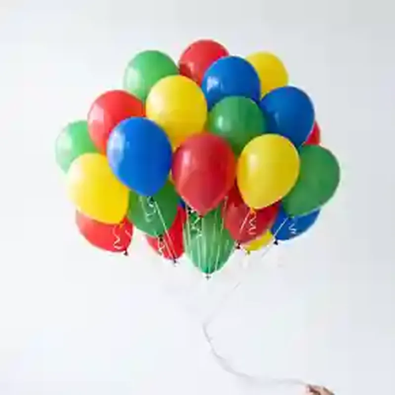 Şeffaf Konfetili Uçan Balon (Tekli Kiralama) Model 5